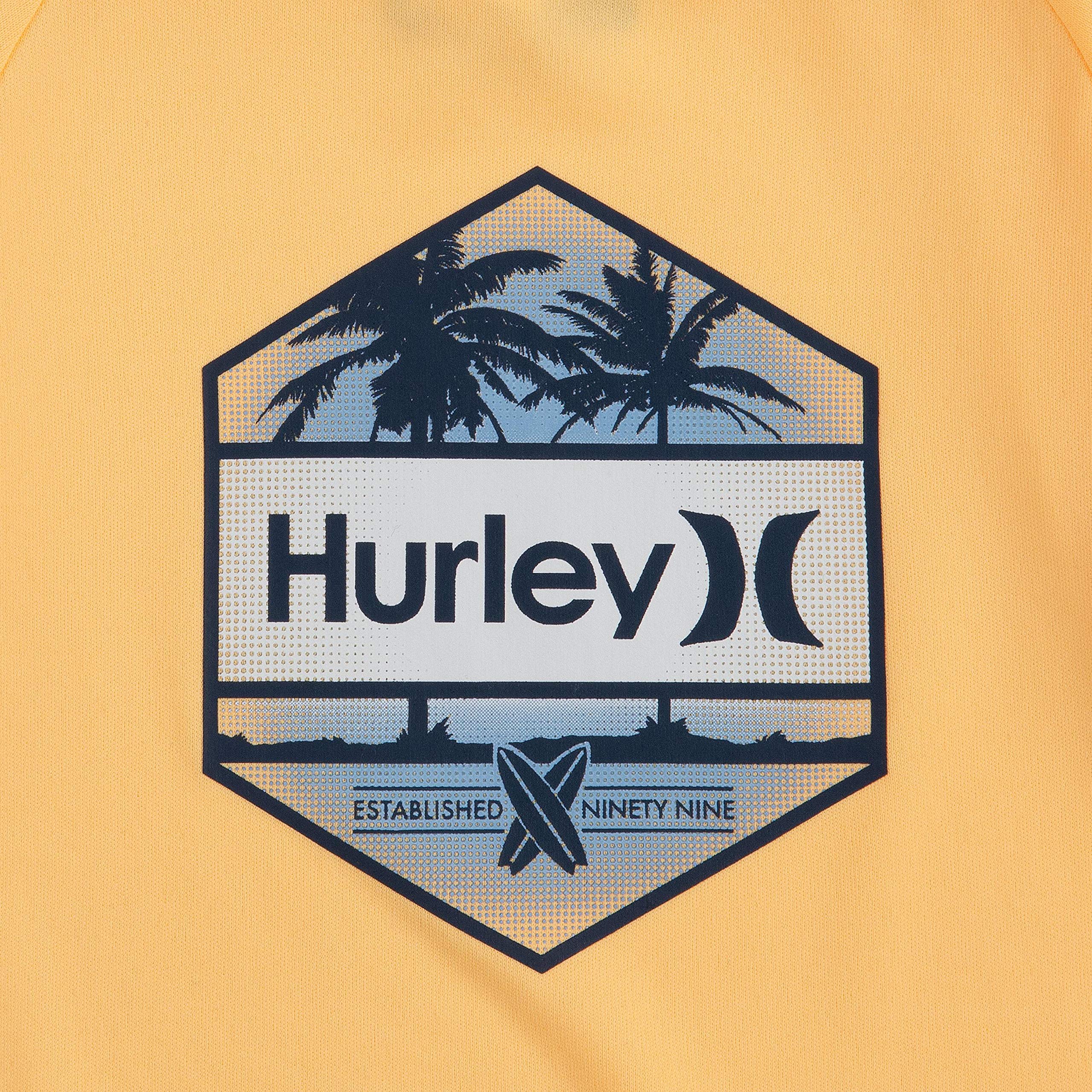 Рубашка UPF с шестигранным рисунком (для больших детей) Hurley