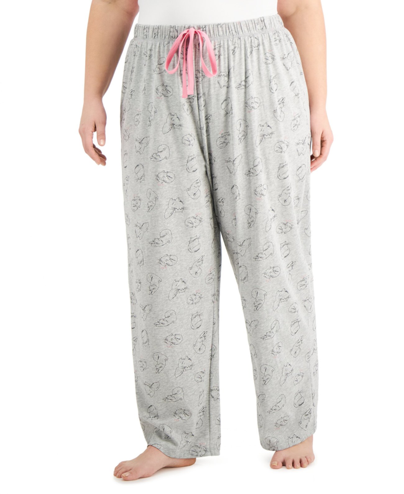 Пижамные штаны с принтом больших размеров, созданные для Macy's Jenni