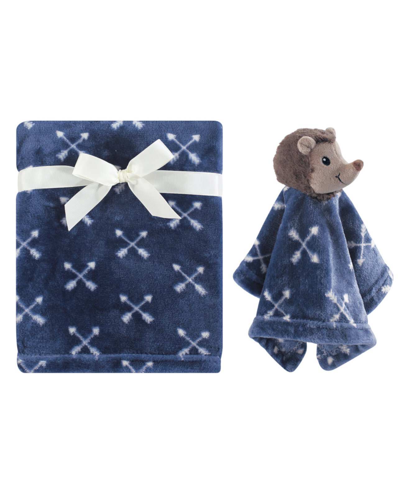 Плюшевое одеяло и комплект защитных одеял Hudson Baby
