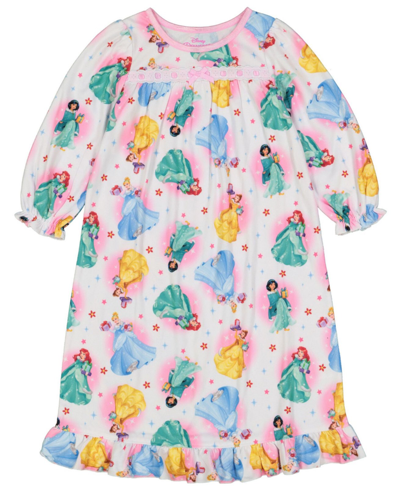Ночная рубашка для маленьких девочек и бабушек принцесс Диснея AME