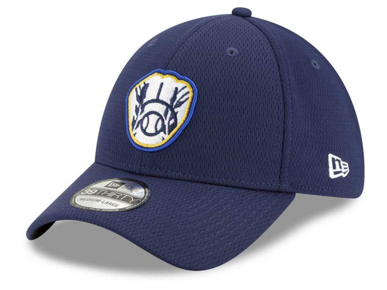 Мужская кепка для тренировок ватин Milwaukee Brewers 2020 New Era