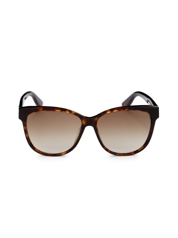 58MM Square Sunglasses Saint Laurent
