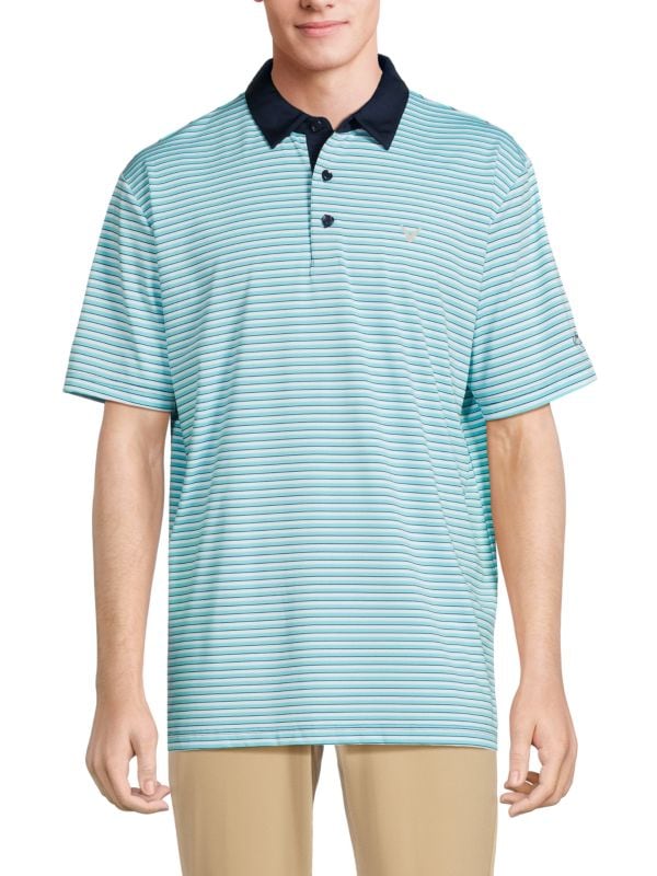 Мужское Поло рубашки Callaway Cooling Tonal 3-Striped Callaway