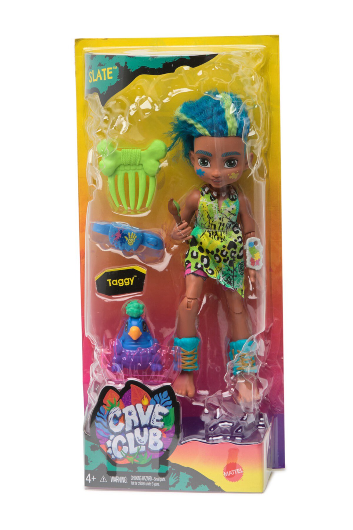 Сланцевая кукла пещерного клуба - Taggy Mattel