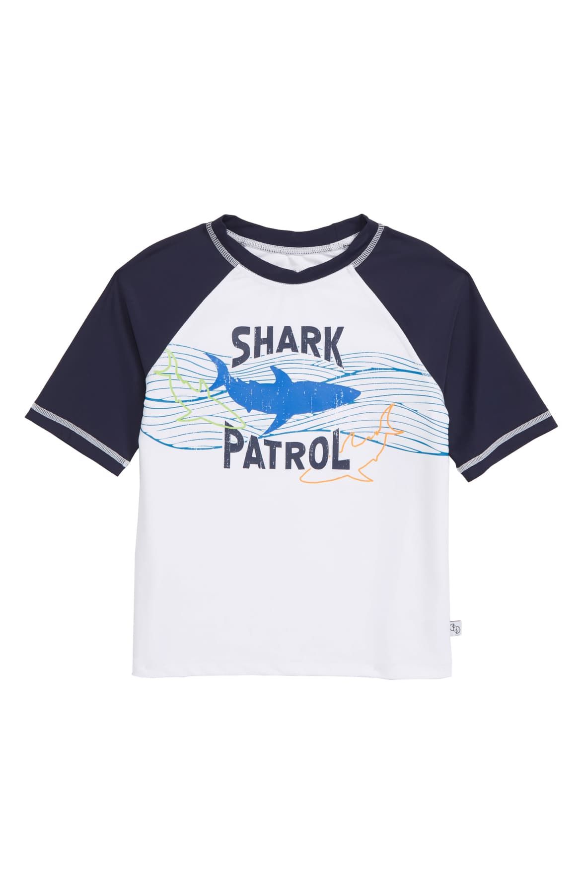 Рашгардовый топ Shark Patrol (для малышей и маленьких мальчиков) Flapdoodles