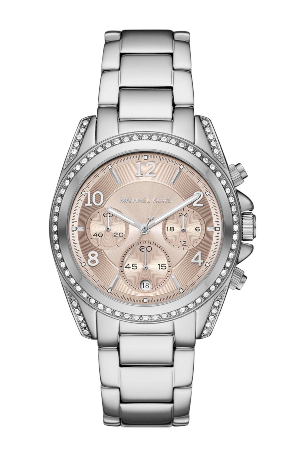 Женские часы Blair Chronograph из нержавеющей стали, 39 мм Michael Kors