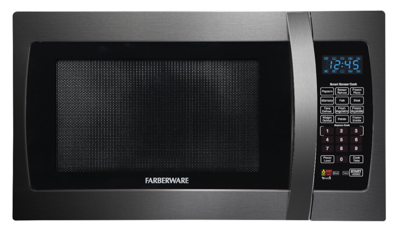 Микроволновая печь мощностью 1100 Вт с интеллектуальным датчиком приготовления пищи Farberware
