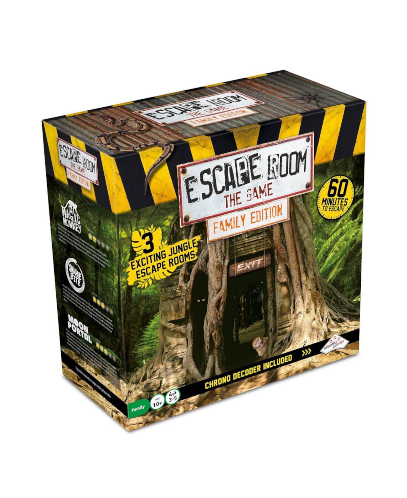 Escape Room The Game Family Edition с 3 захватывающими квестами в джунглях Identity Games