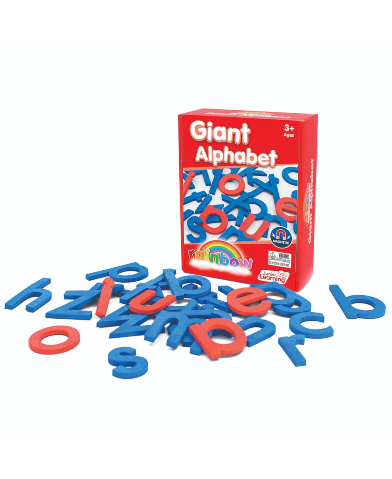 Алфавит Junior Learning Giant - Набор для обучения магнитной деятельности Redbox