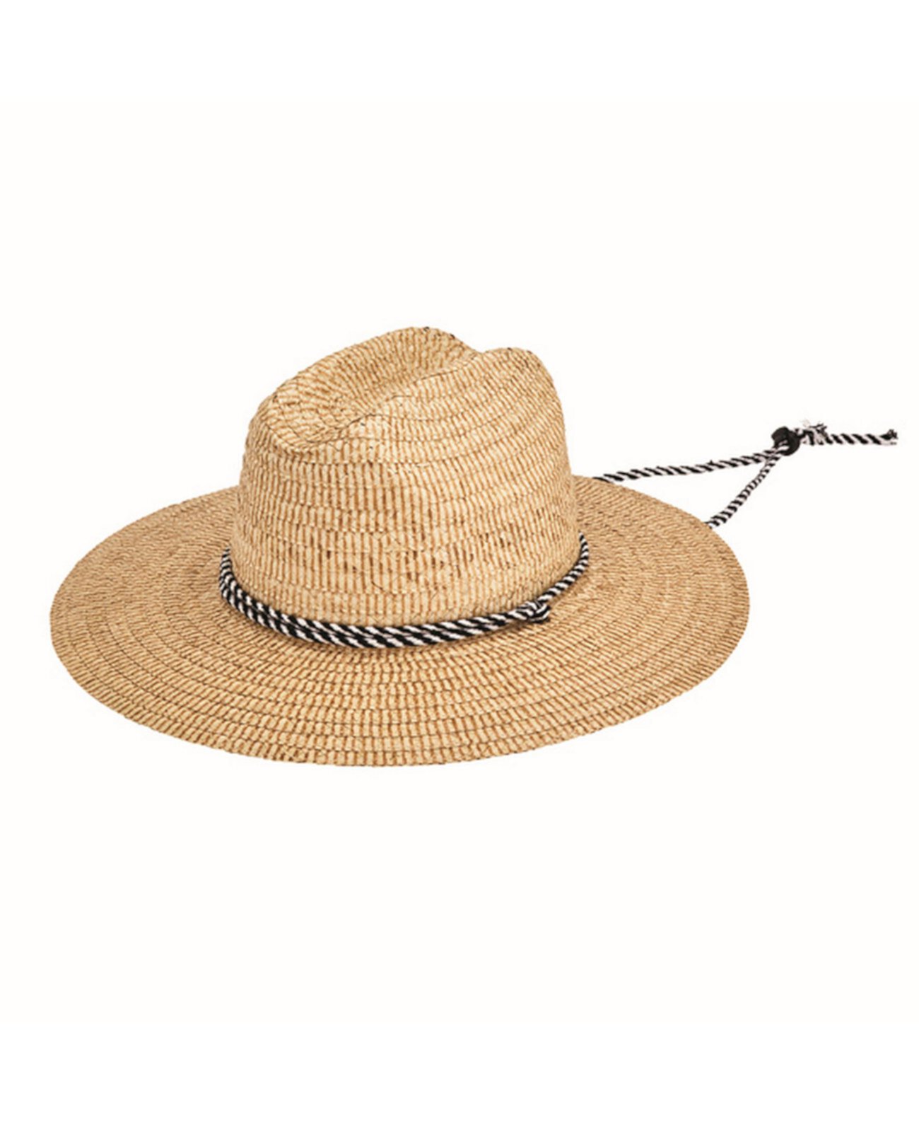 Мужская соломенная плетеная шляпа спасателя Kwai San Diego Hat Company