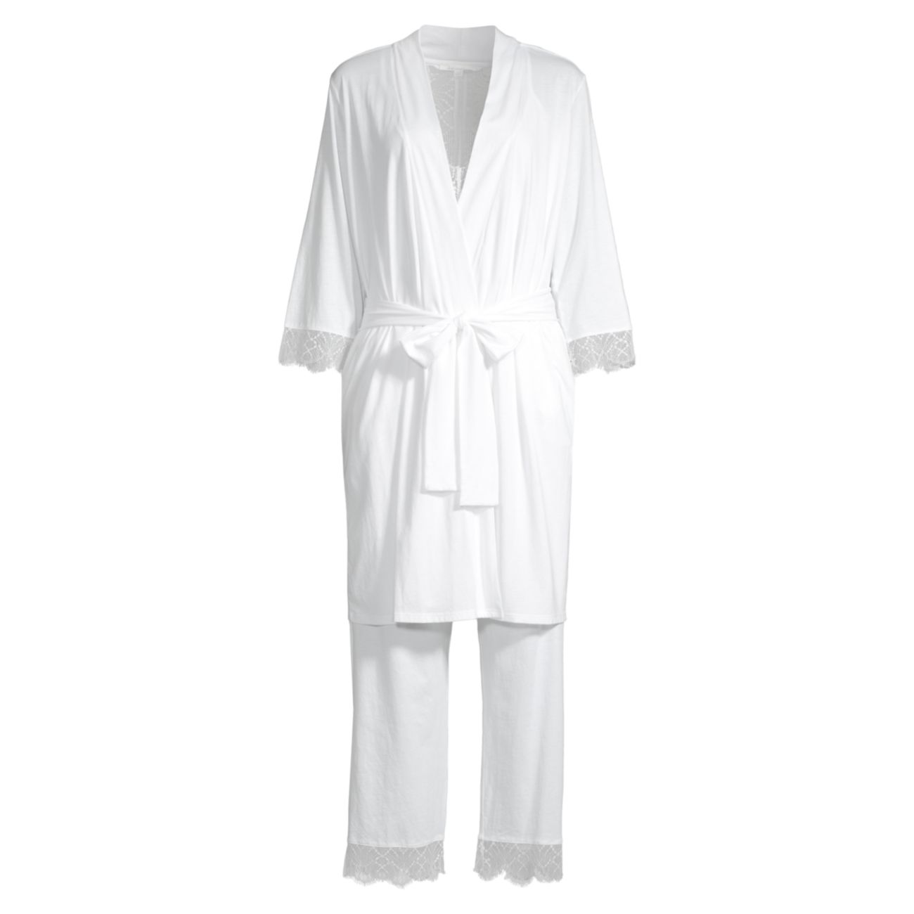 Свадебные пижамы и тройки из трех частей Подарочный набор халата Skin