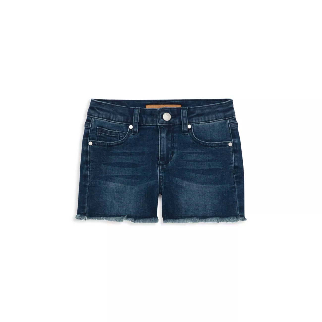 Джинсовые шорты для девочек со средней посадкой и потрепанным краем Joe's Jeans