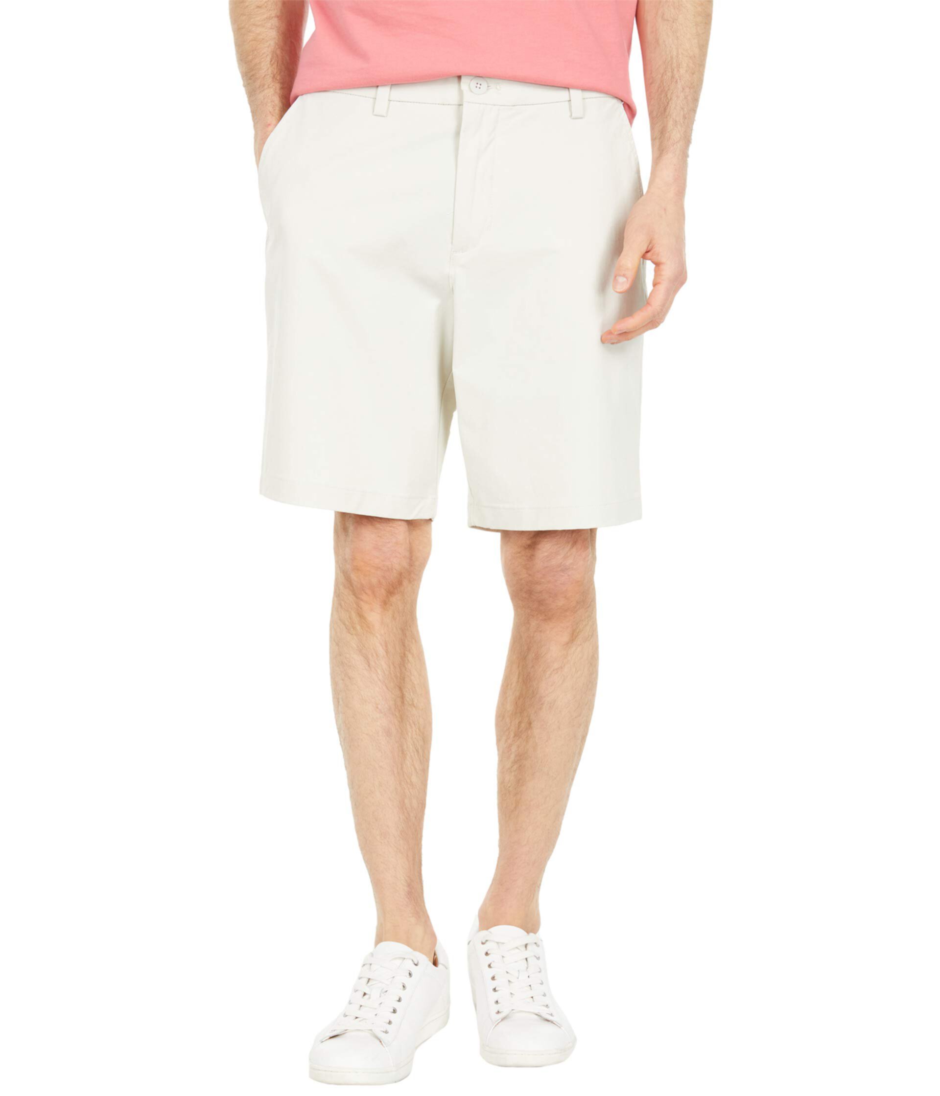 Шорты 9" On The Go от Vineyard Vines из влагоотводящей трикотажной ткани с добавлением эластана Vineyard Vines