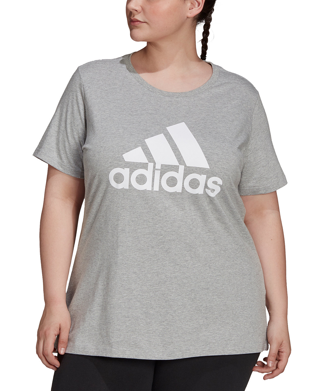 Women's Essentials Logo Cotton T-Shirt, XS-4X Adidas