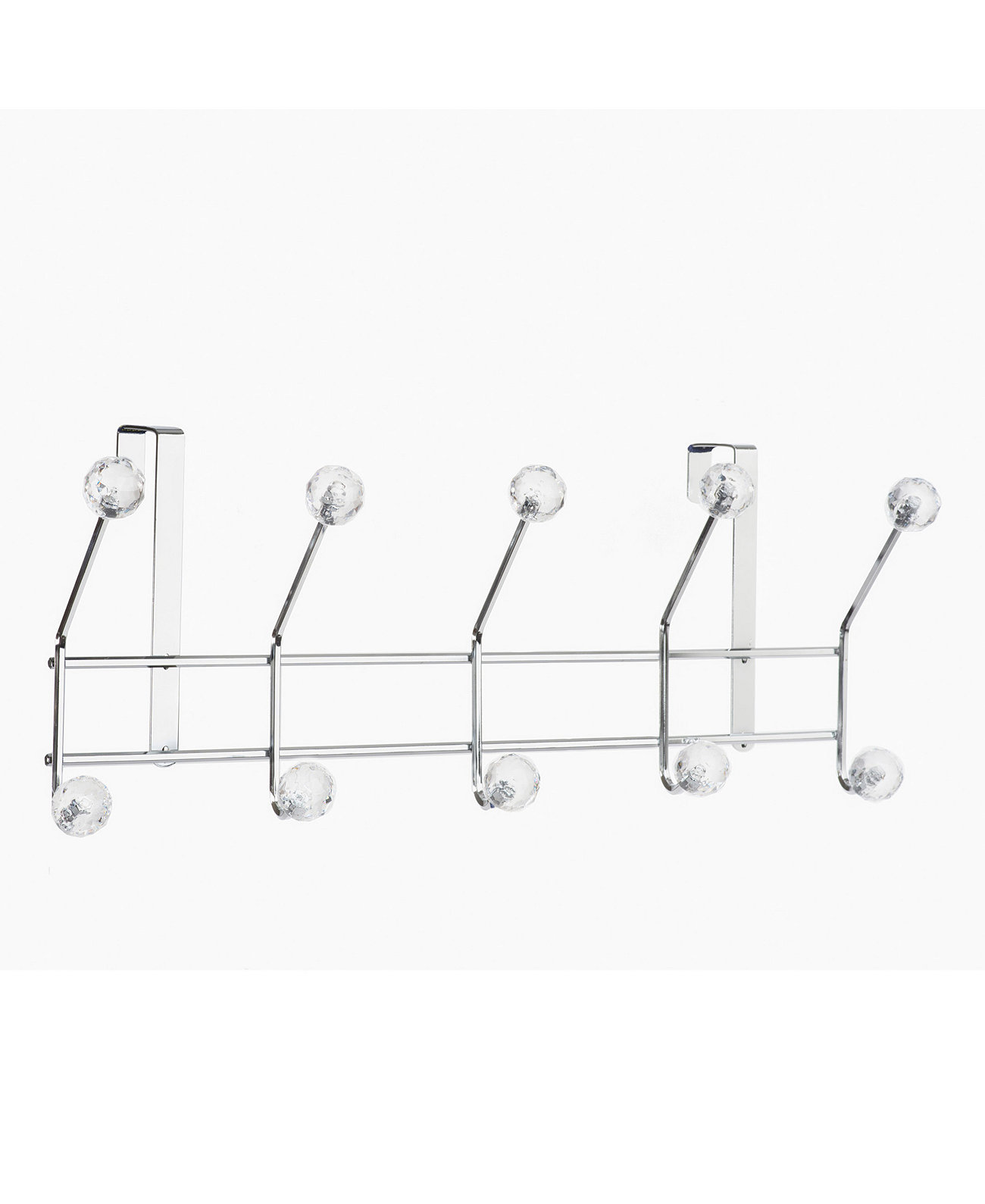 Five Hook, Clear Acrylic, Clear Elegant Home Fashions