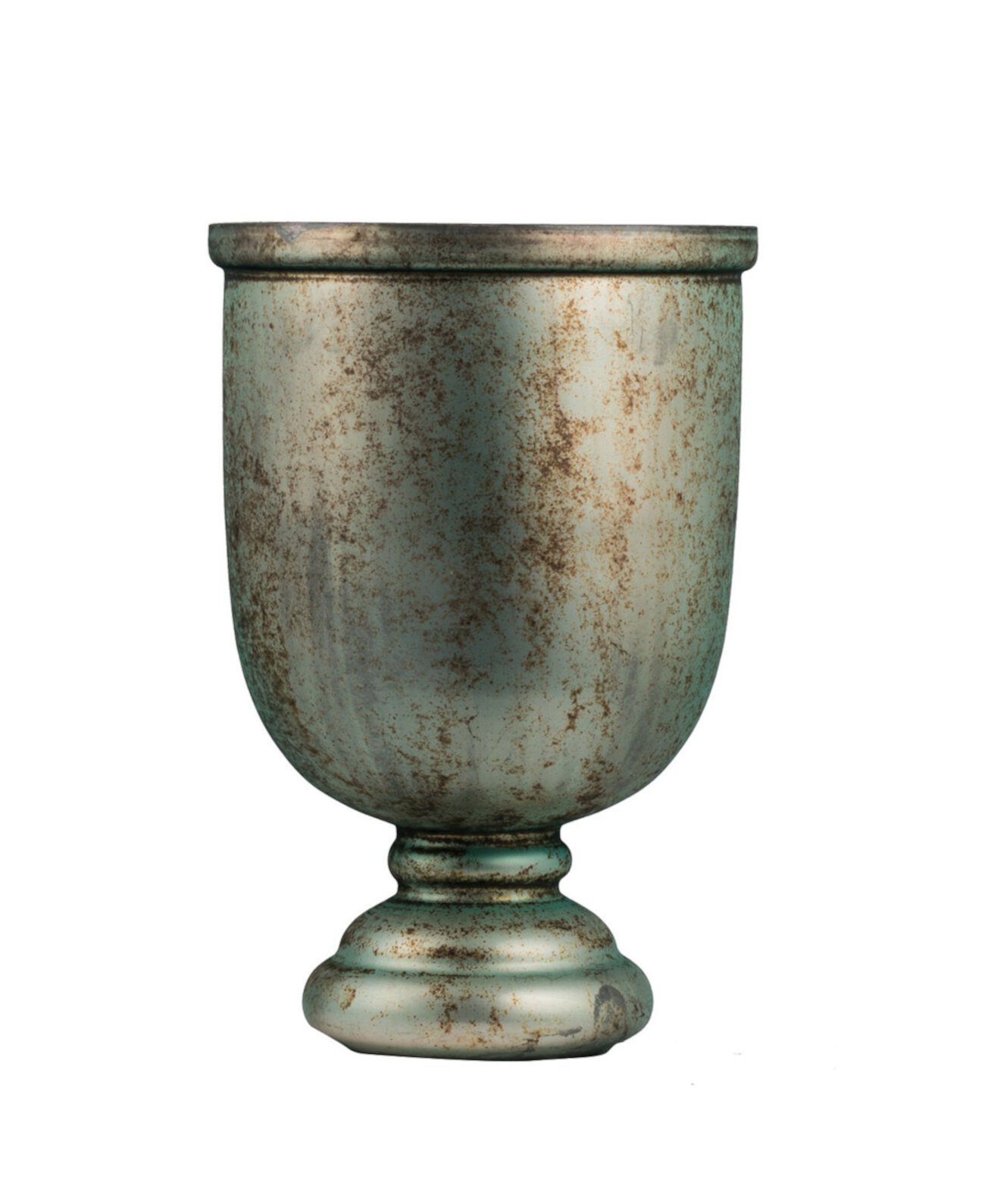 Изумрудно-зеленая ваза с блестящей отделкой AB Home