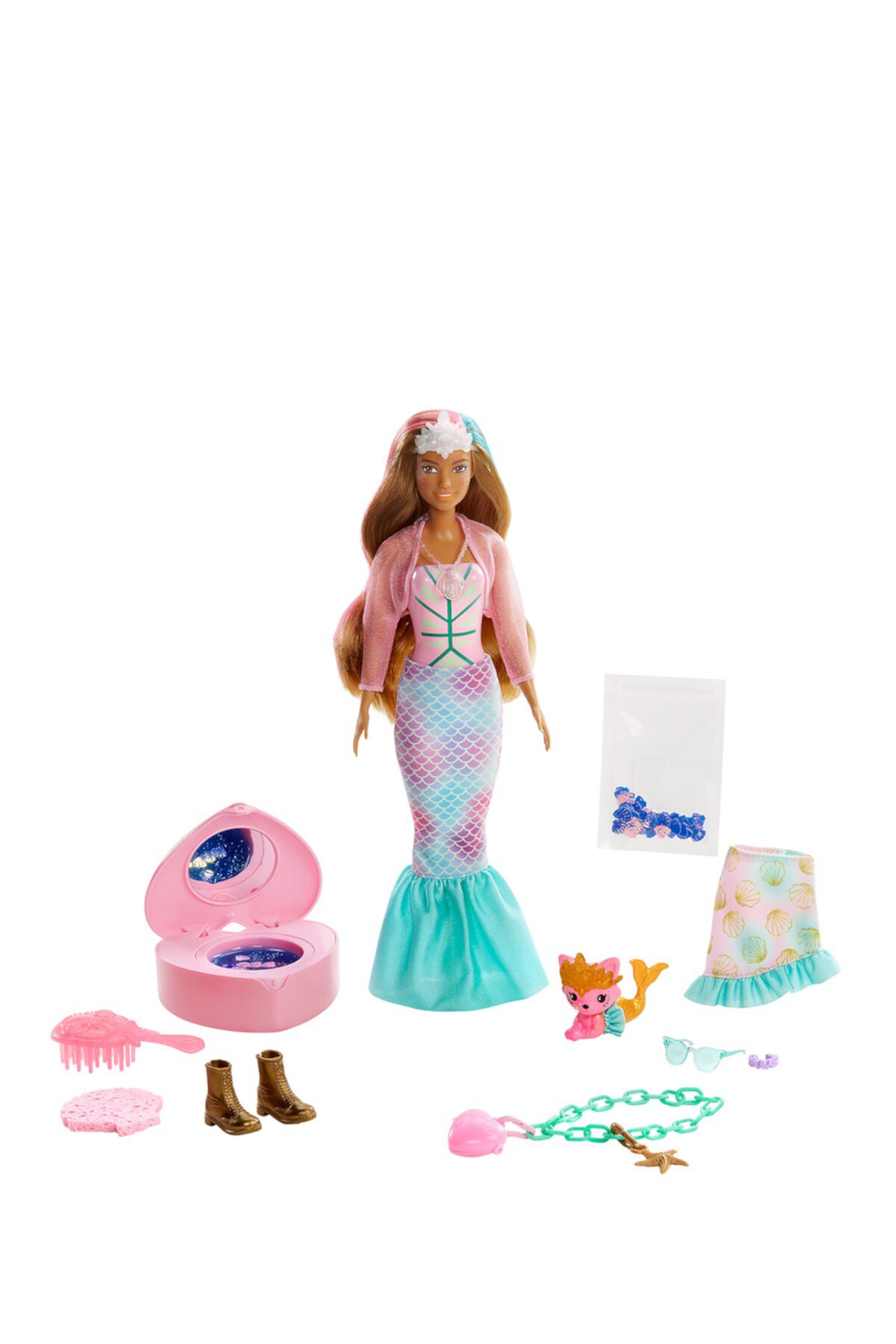 Кукла Barbie® Color Reveal ™ Peel Mermaid Fashion Reveal Mattel