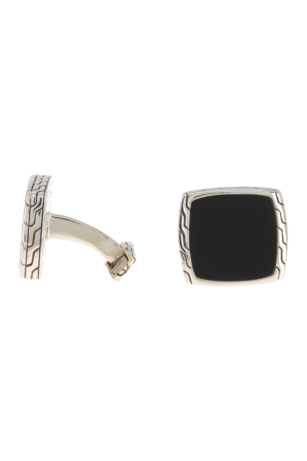 Chain Embossed Trimmed Cuff Links JOHN HARDY