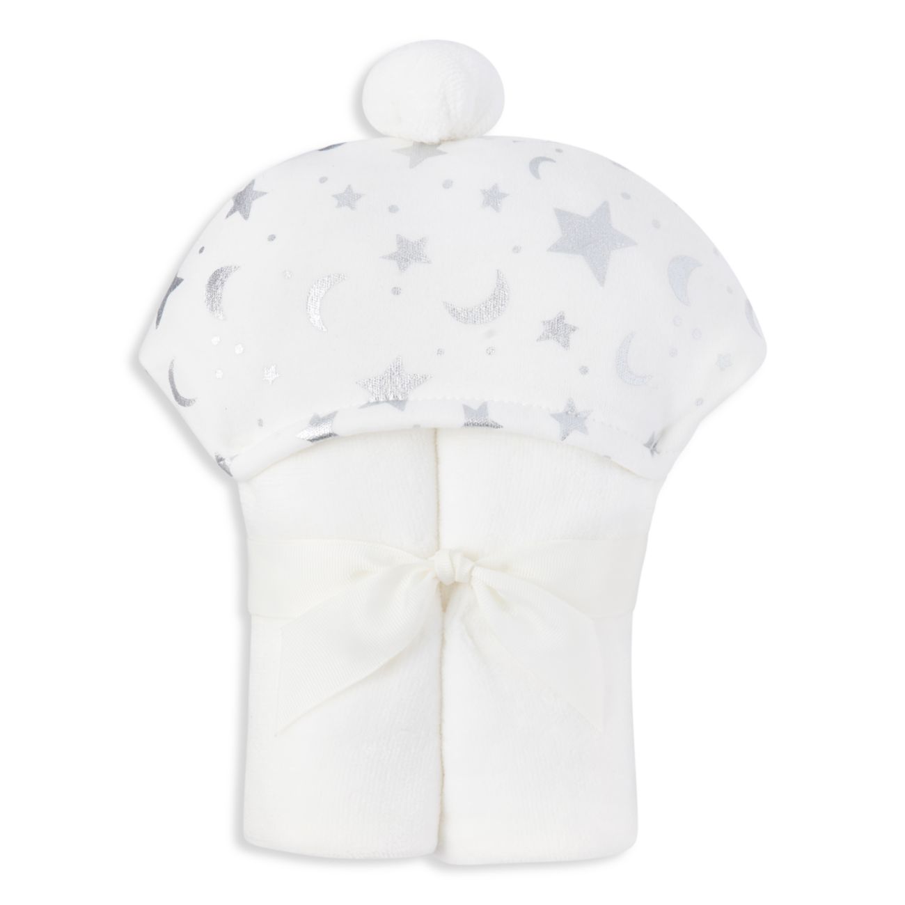 Baby's Organic Moon & amp; Полотенце с капюшоном Stars Elegant Baby