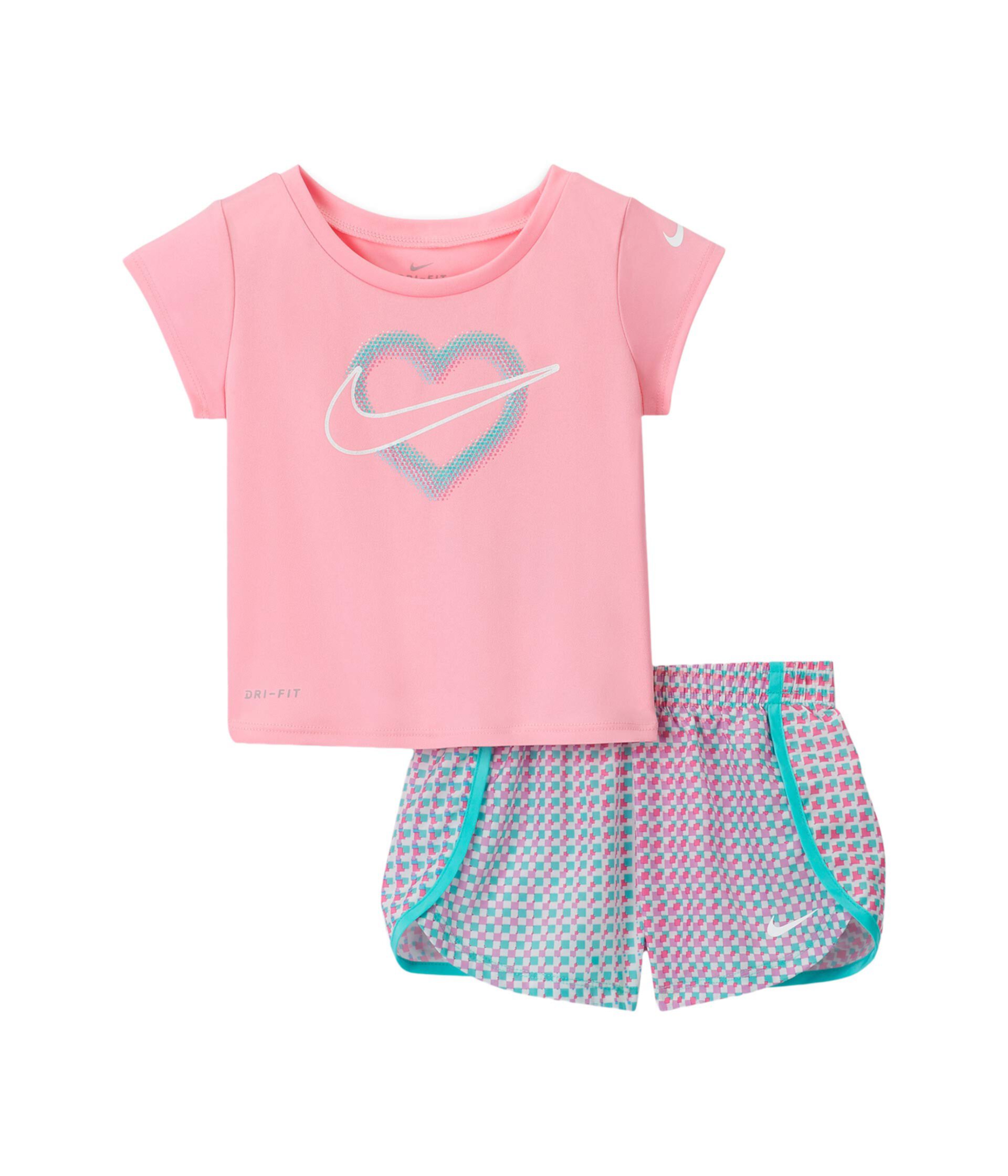 Комплект из двух частей футболки с рисунком и шорт Sprinter (для младенцев) Nike Kids