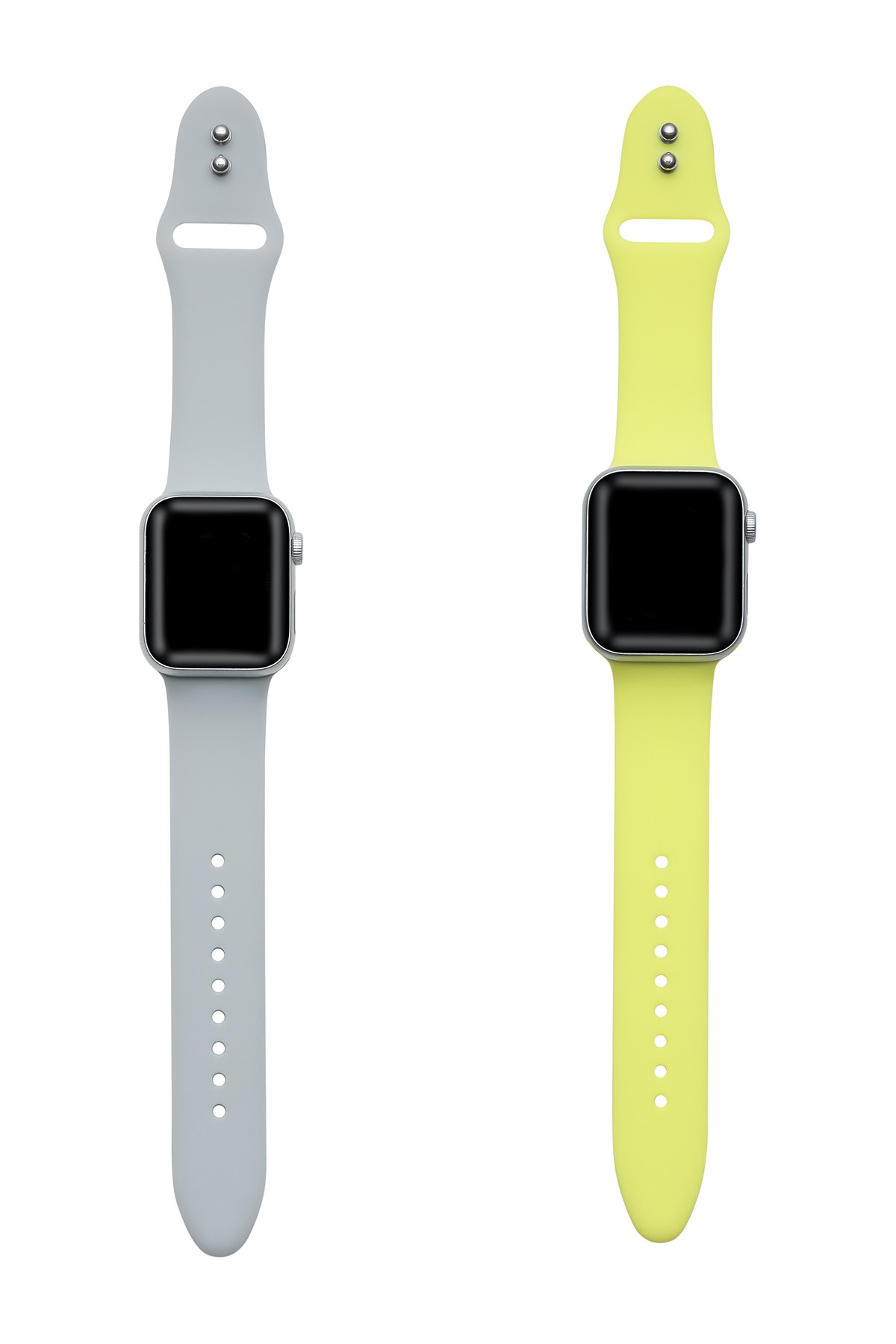 Силиконовые ремешки для Apple Watch - 38 мм / 40 мм - 2 шт. POSH TECH