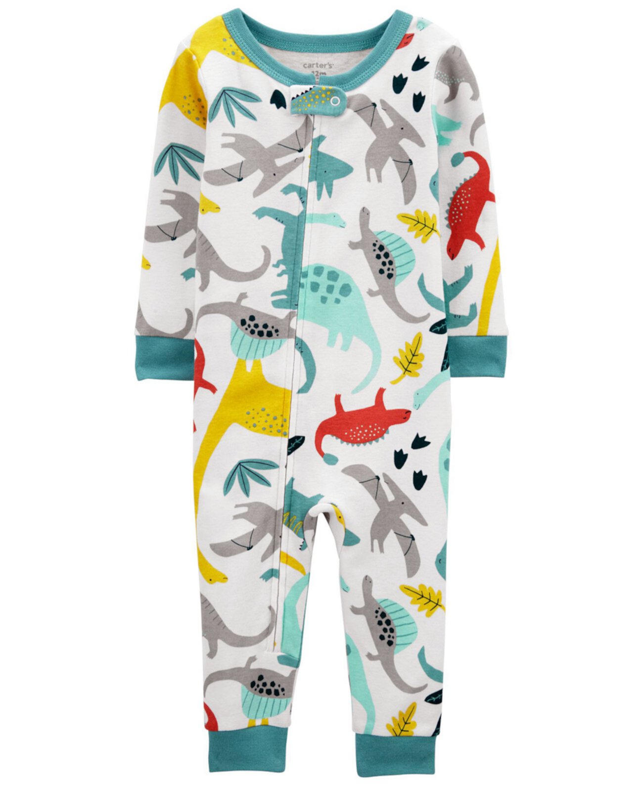 Пижамный комплект с динозавром для маленьких мальчиков Carter's