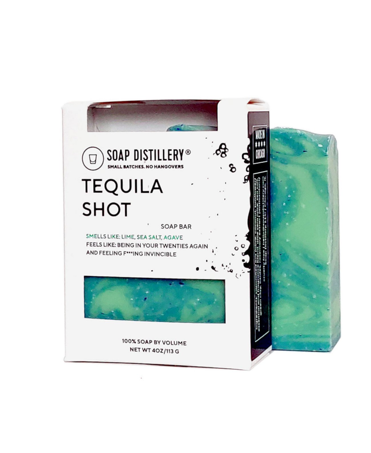 Мыло Tequila Shot Soap Bar Soap Distillery