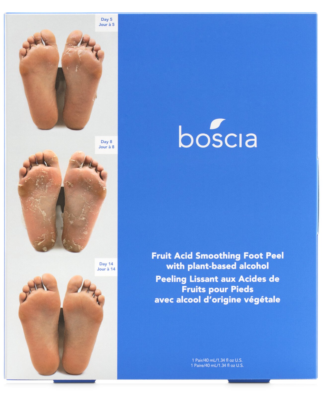 Фруктовый пилинг для ног Boscia
