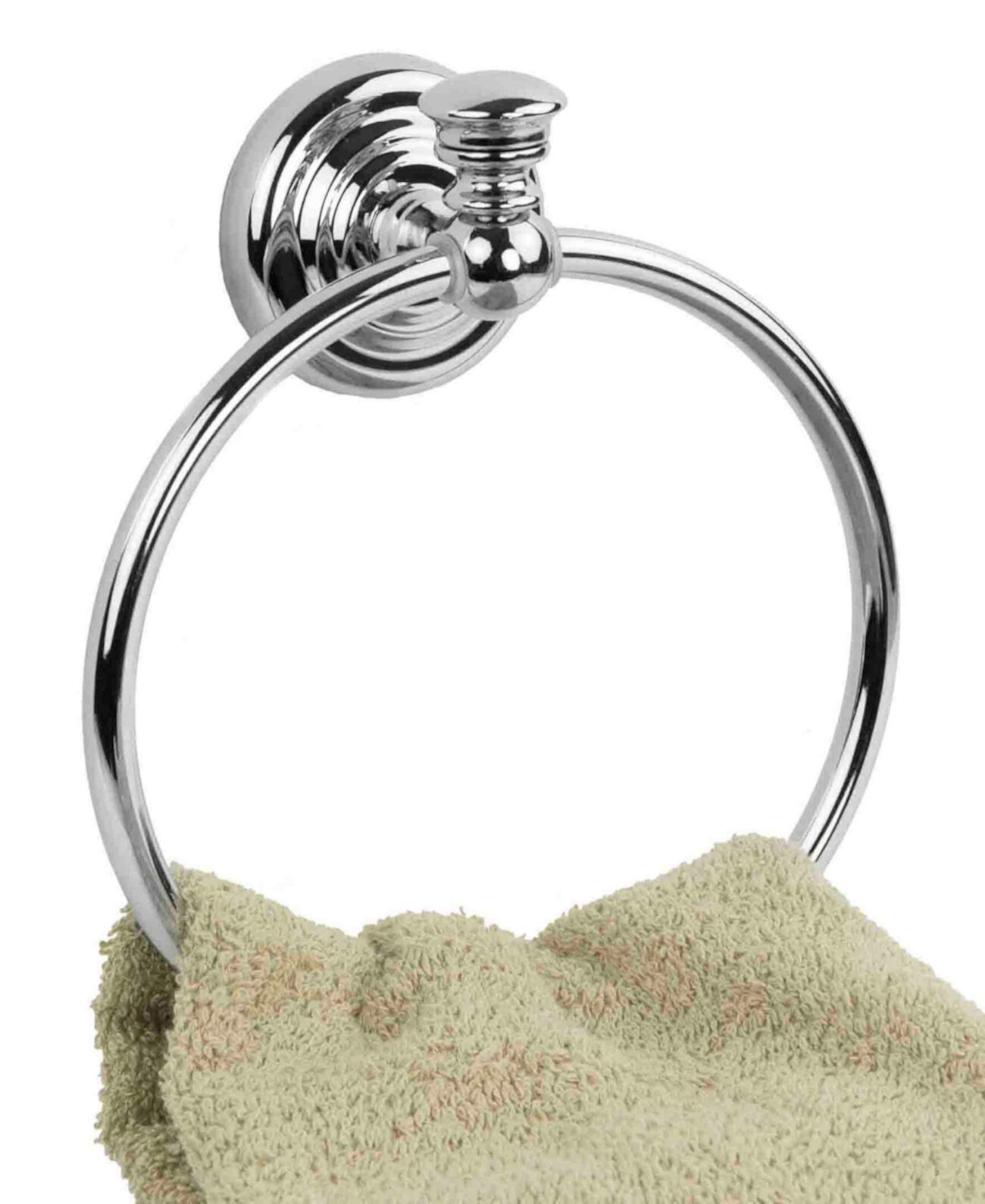 Настенное кольцо для полотенца HOME BASICS