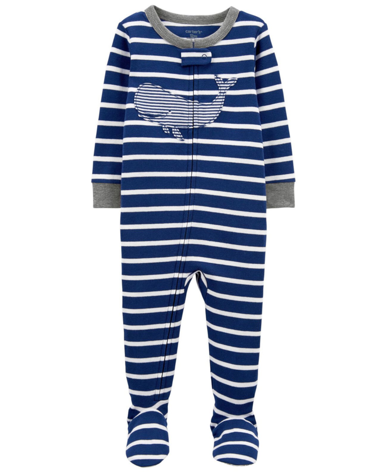 Пижамный комплект Footie для малышей Whale Snug Fit Carter's