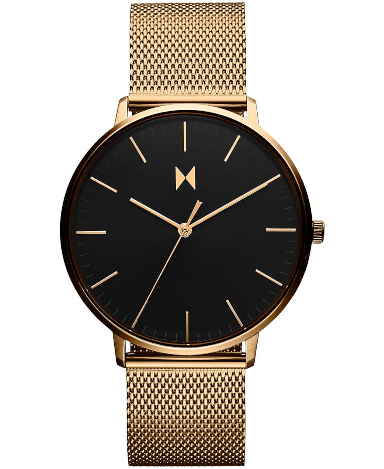 Мужские наручные часы Legacy Slim Gold в сетке с браслетом 42 мм MVMT