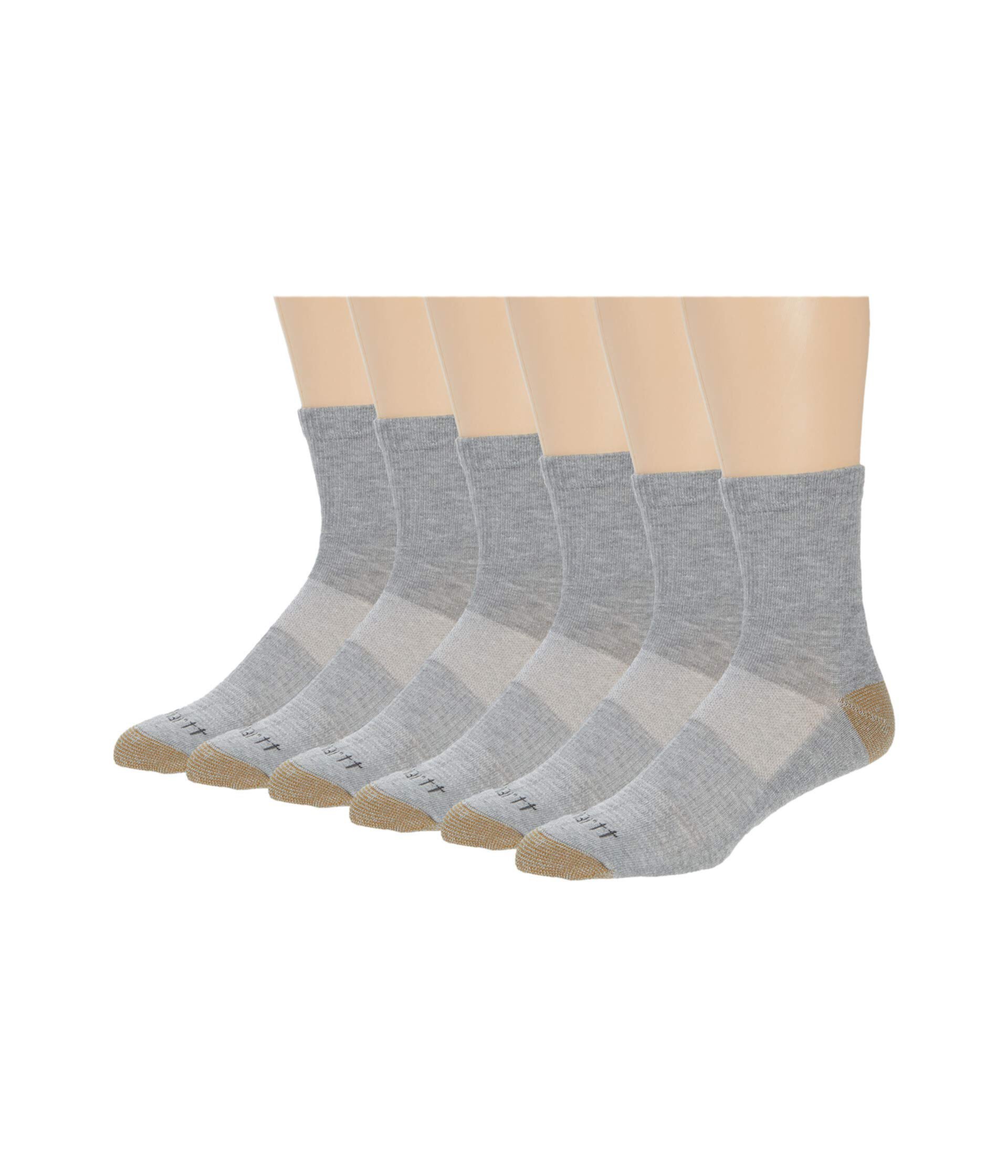 Комбинированные носки All Season с мягкой подкладкой, 6 шт. Carhartt