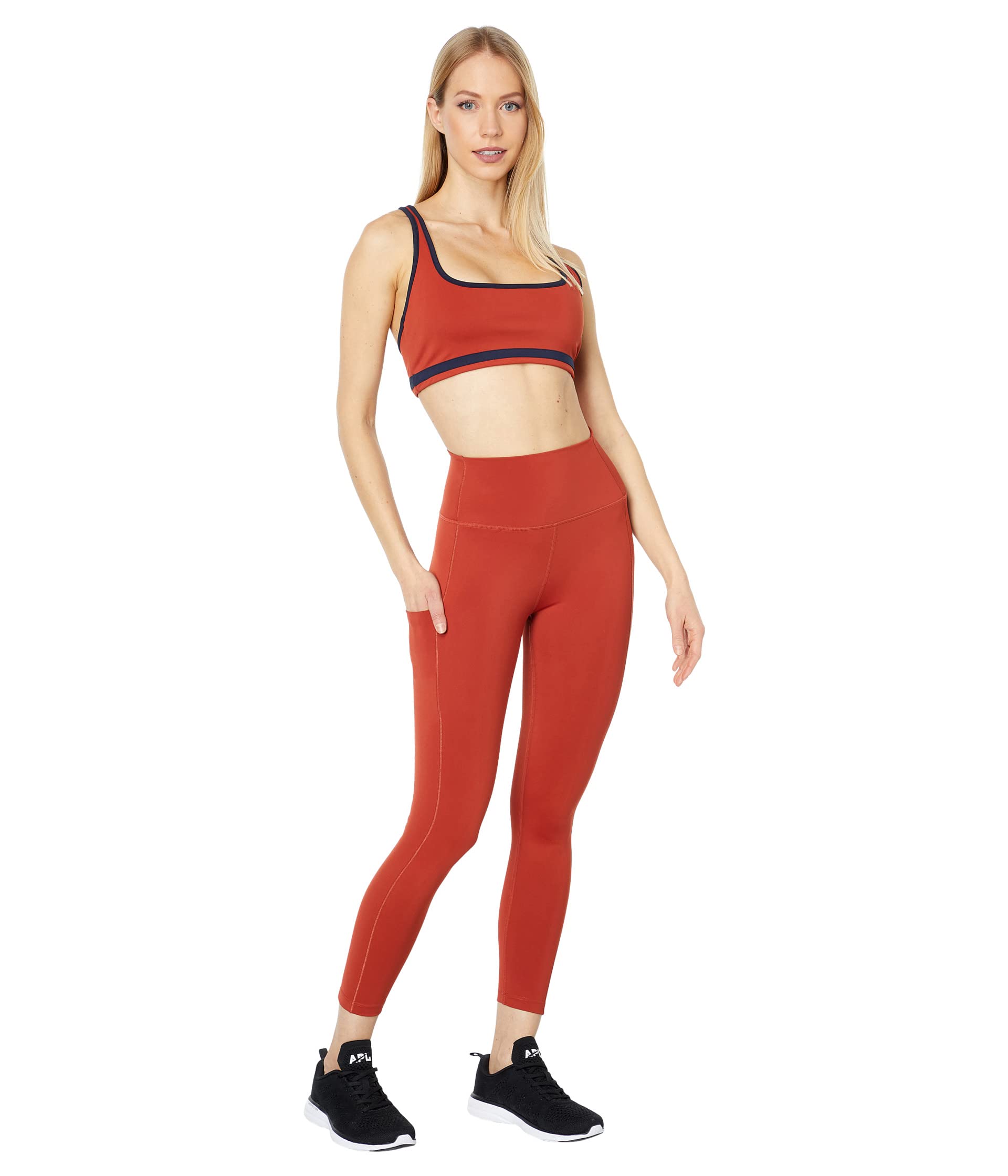 Тайтсы Splits59 Tread High-Waist Techflex 7/8 с высокой талией и комфортом Splits59