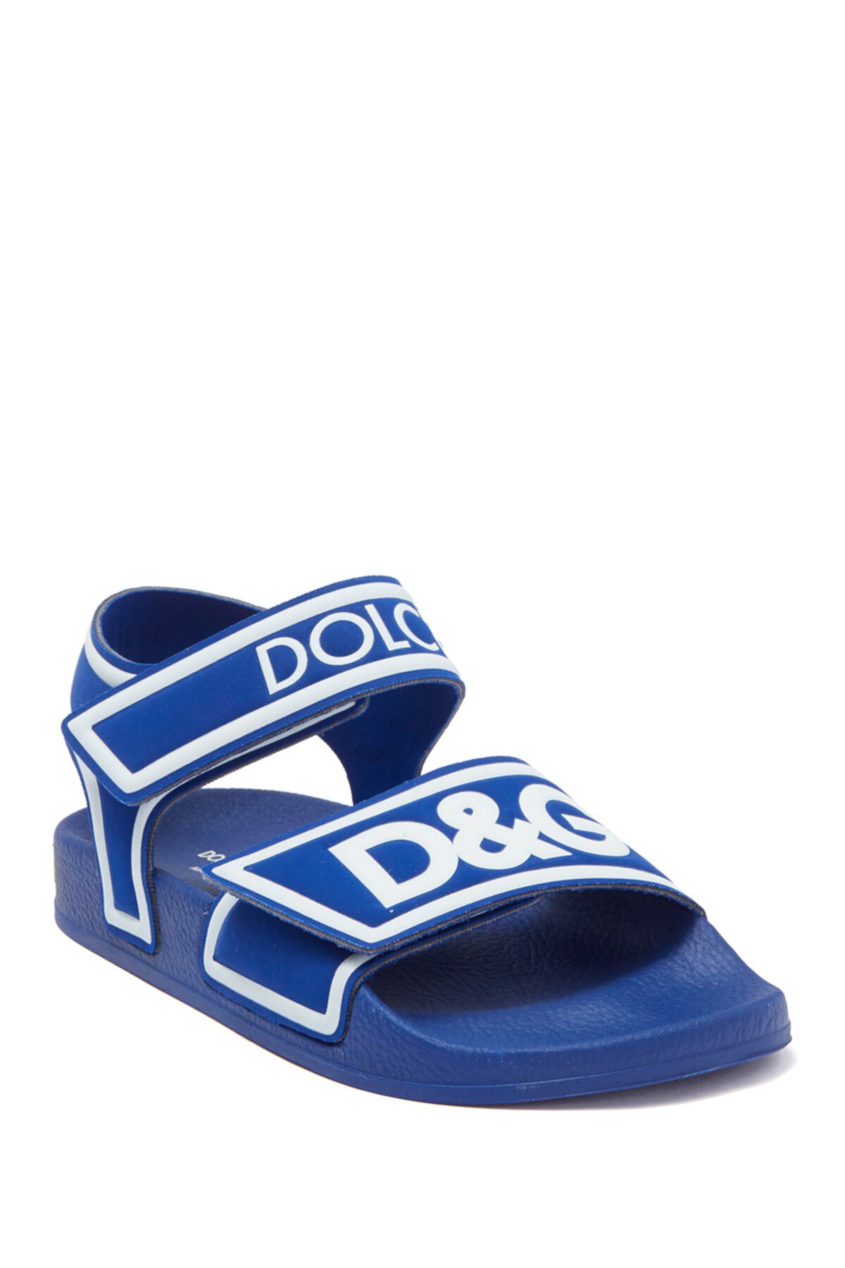 Кожаные сандалии с логотипом (Big Kid) Dolce & Gabbana