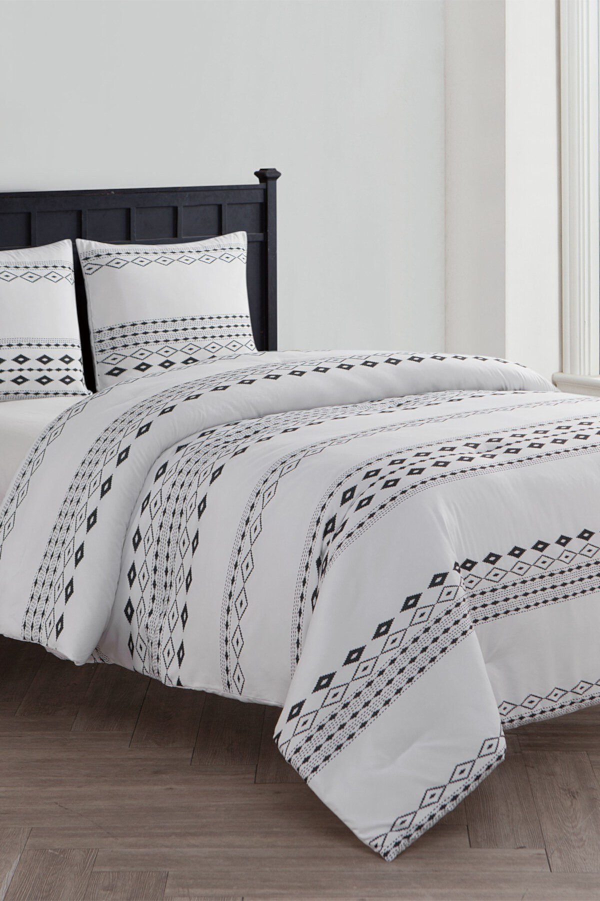 Комплект одеял Full / Queen Azteca с принтом - белый VCNY HOME