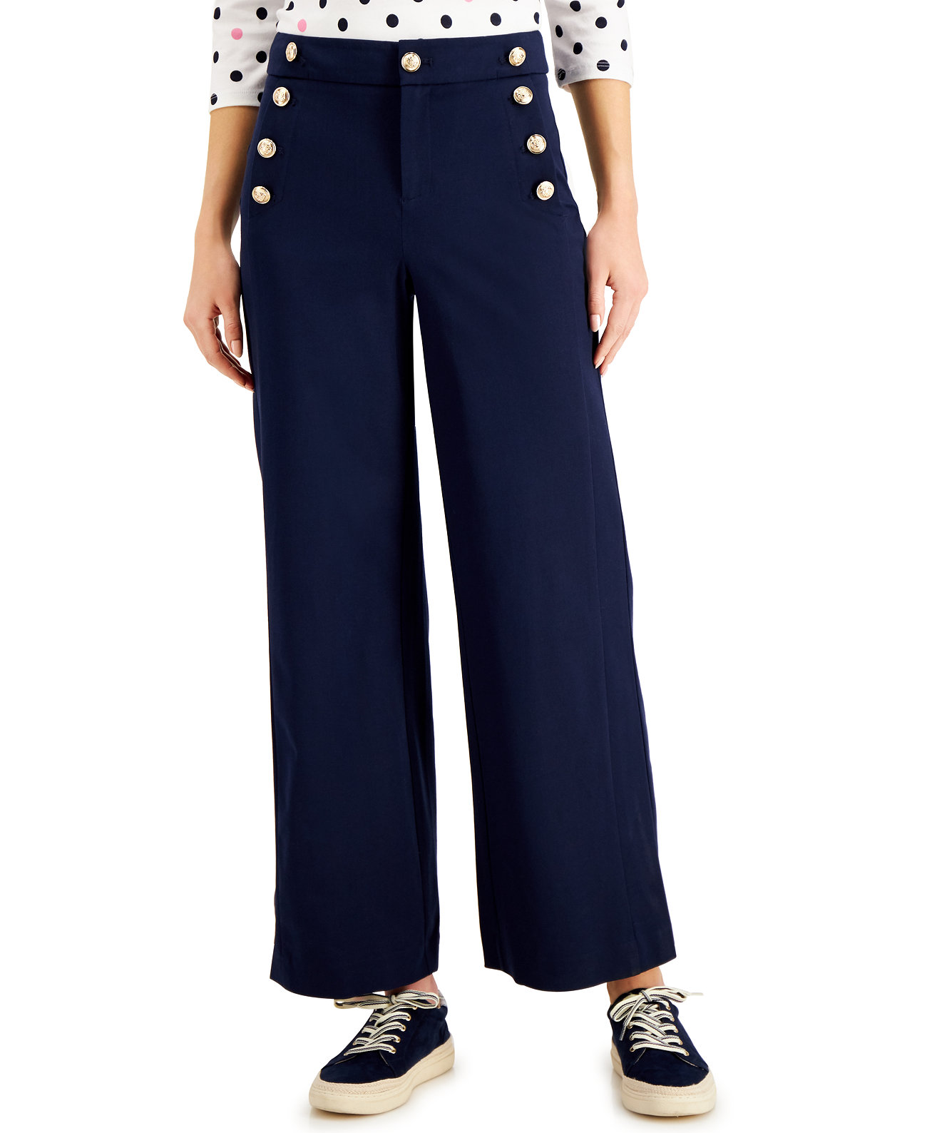 Миниатюрные широкие матросские брюки, созданные для Macy's Charter Club