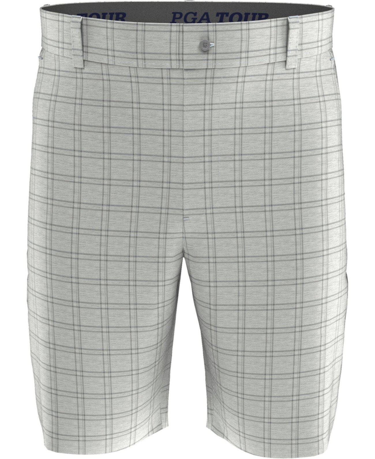 Текстурированные шорты для гольфа Big Boys с плоской передней частью PGA TOUR