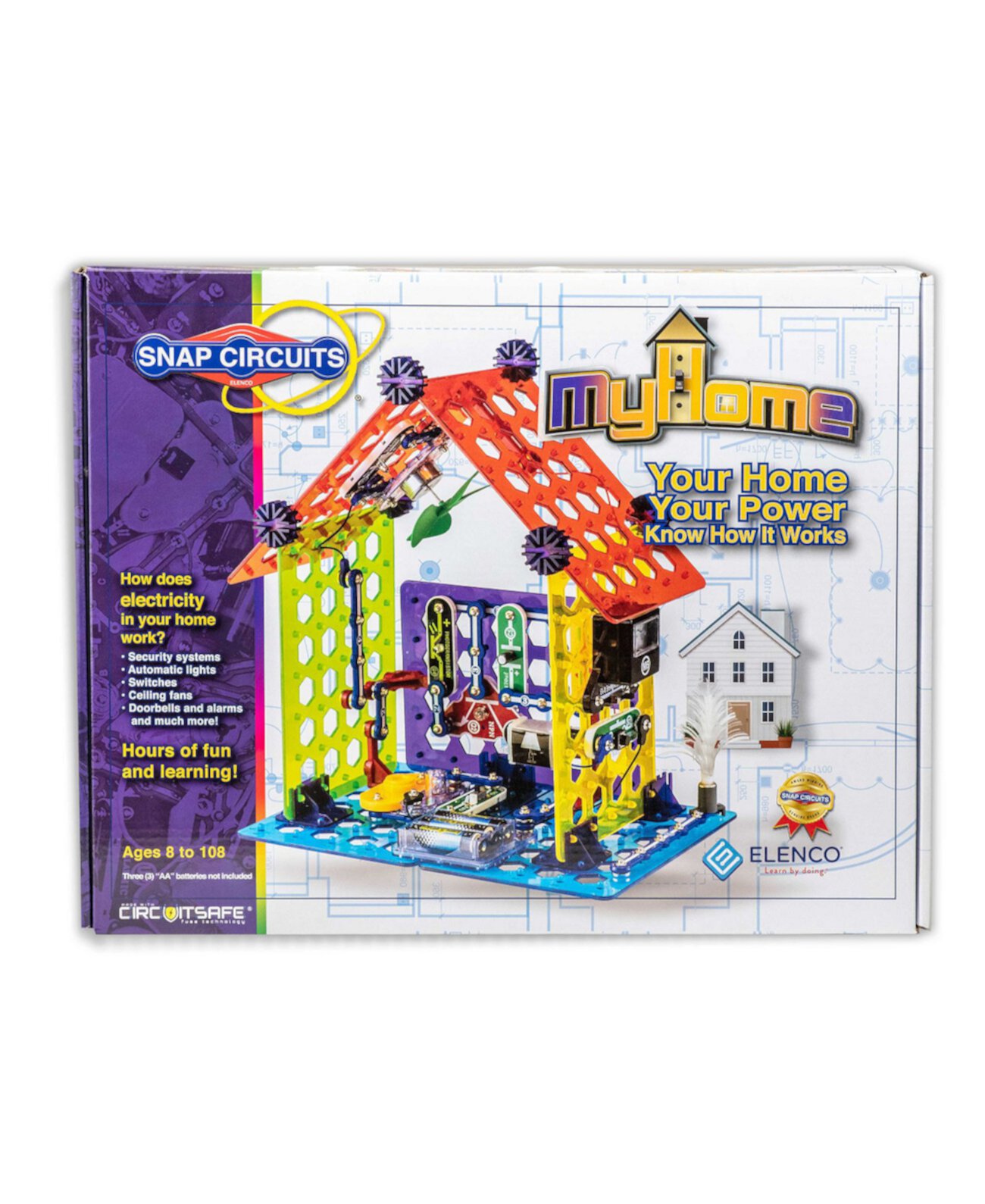 Игра Flat River Group Sanp Circuits My Home STEM Learning Toy Flat River Group