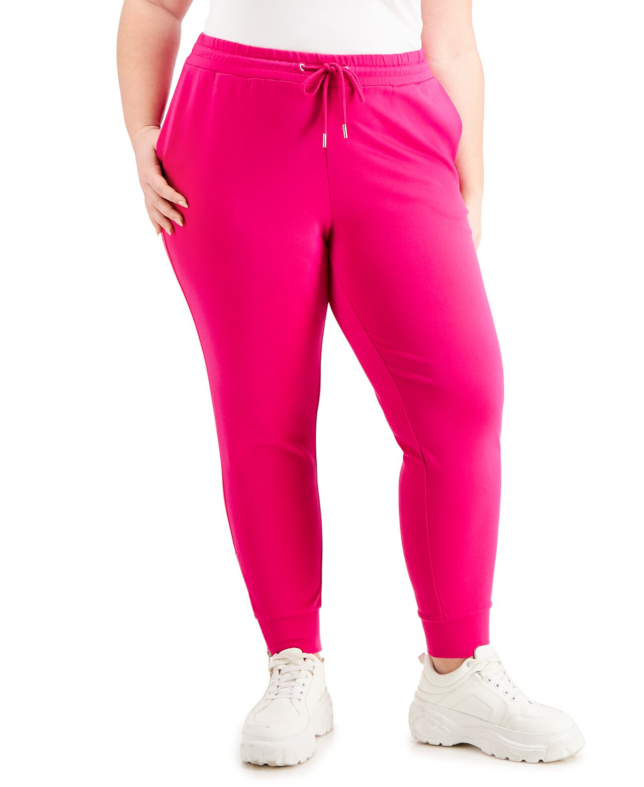 Классические брюки-джоггеры без застежки большого размера, созданные для Macy's Bar III