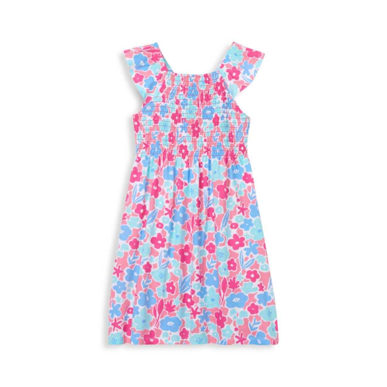Французское садовое платье для маленьких девочек и девочек со сборками Hatley