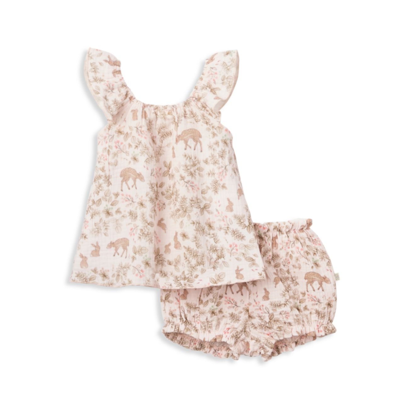 Платье Baby's Annabelle Bunny из двух частей Flutter & amp; Комплект шароваров Elegant Baby