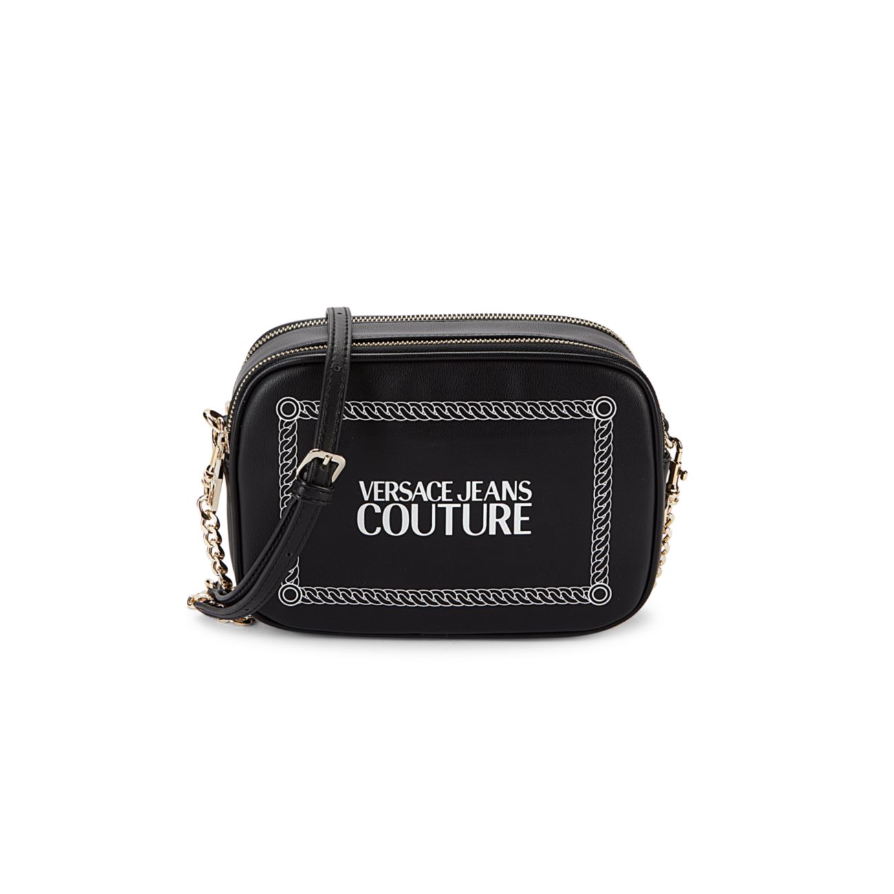 Миниатюрная сумка для фотоаппарата с логотипом Versace Jeans Couture