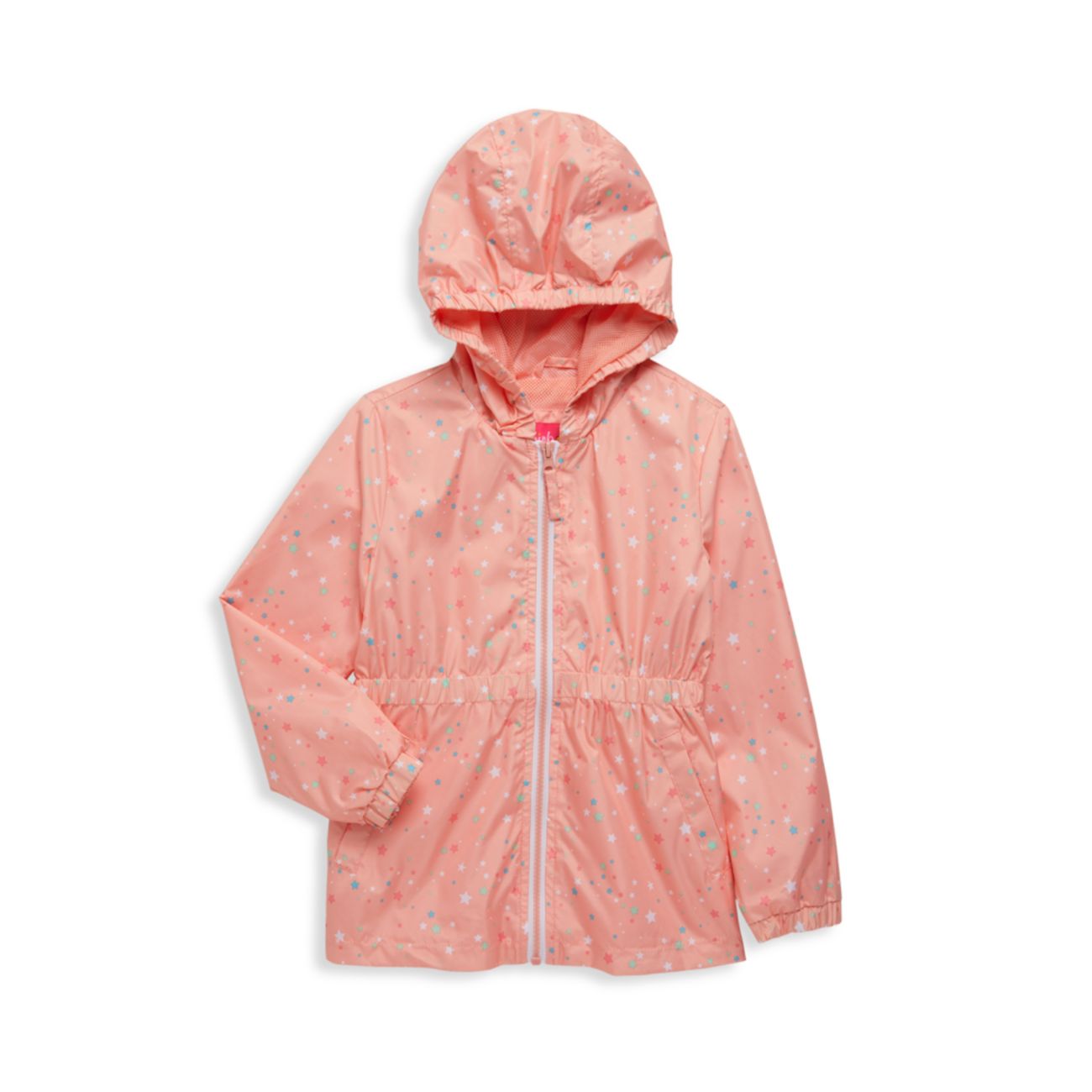 Куртка Little Girl's Star с капюшоном Pink Platinum