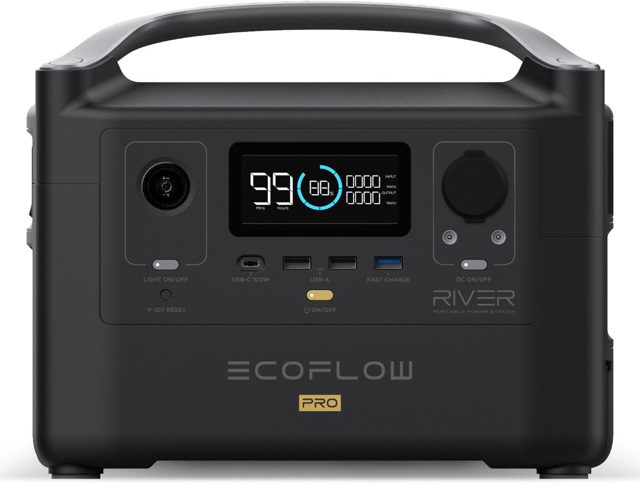 Портативная электростанция RIVER Pro EcoFlow