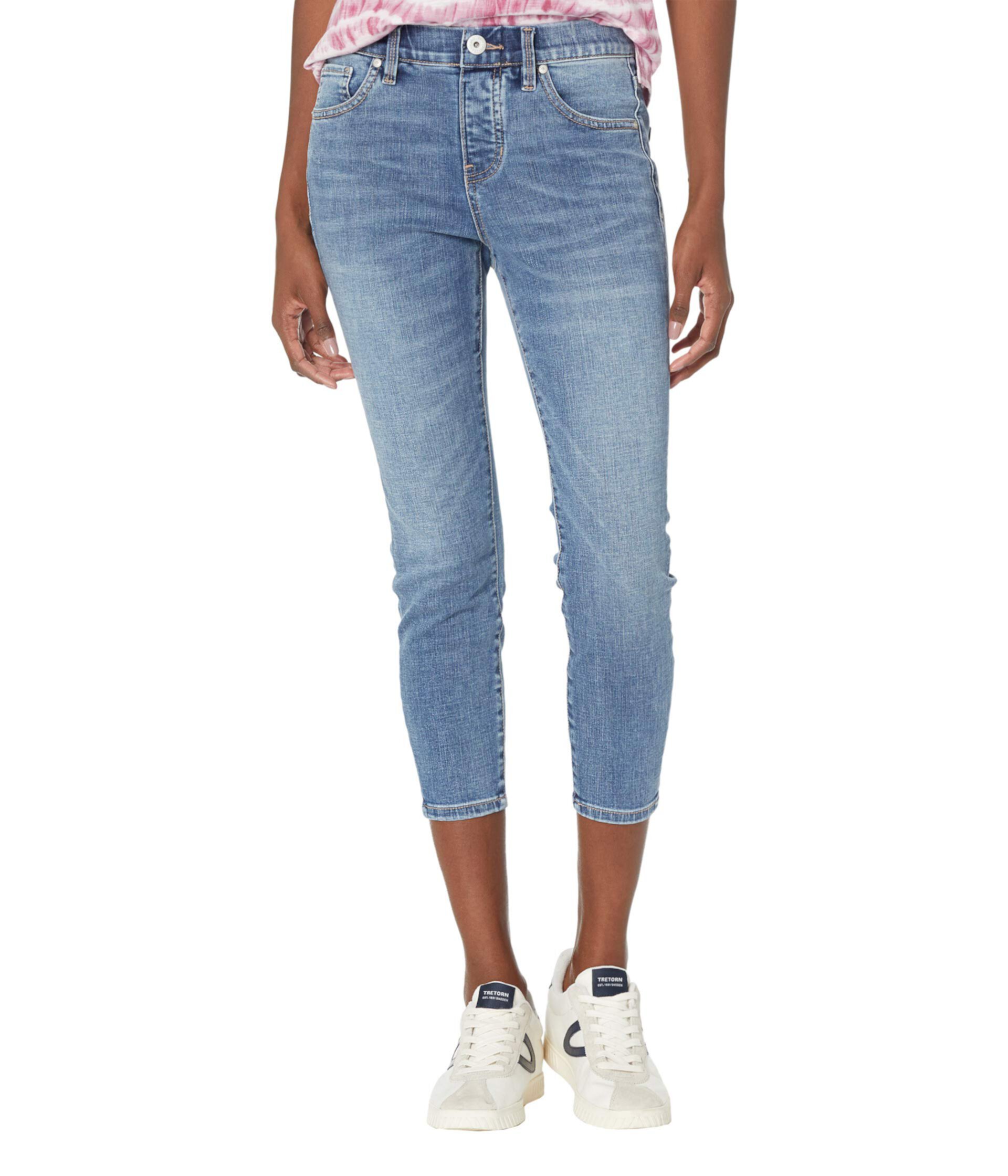 Укороченные джинсы скинни Petite Valentina без застежки с высокой посадкой Jag Jeans
