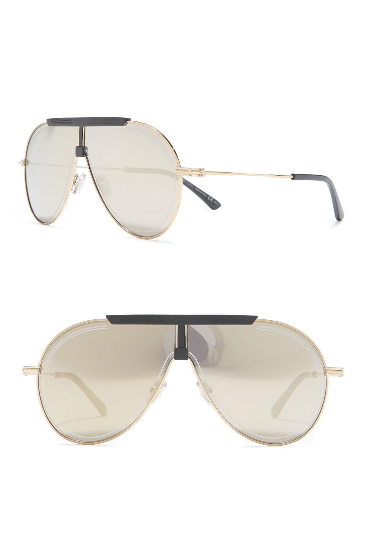 Солнцезащитные очки-авиаторы Eddy 66 мм Jimmy Choo