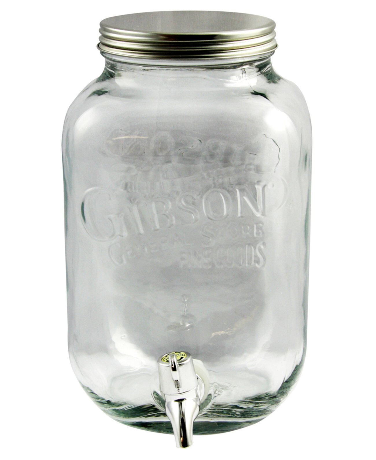 Диспенсер для напитков Glass Mason на 1 галлон Laurie Gates