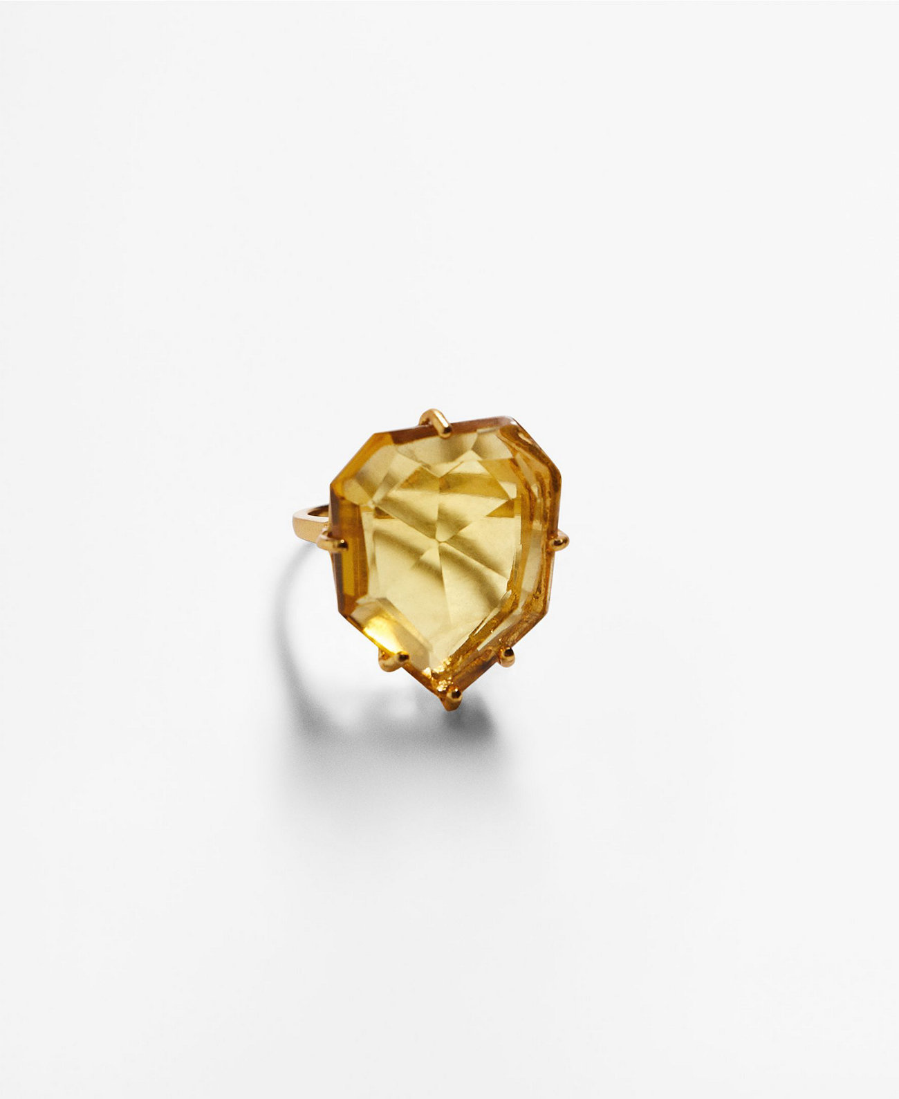 Женское кольцо с кристаллами и камнями MANGO