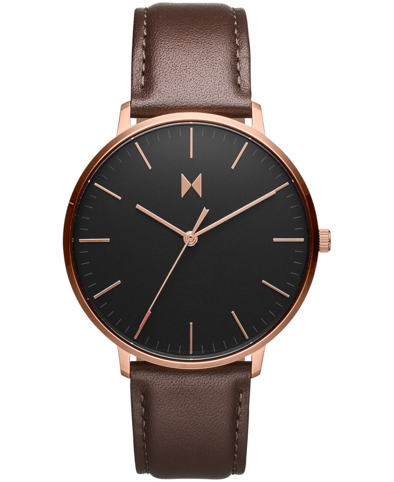 Мужские наручные часы Legacy с тонким коричневым кожаным ремешком, 42 мм MVMT