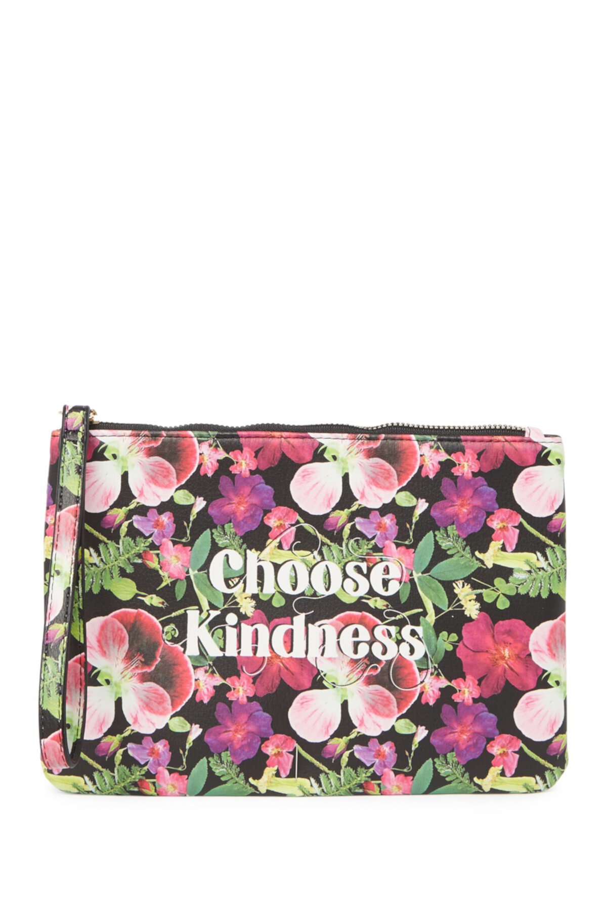 Клатч на запястье с цветочным рисунком Choose Kindness Betsey Johnson